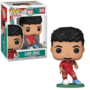 Funko Pop Football Liverpool - Luis Diaz 55 Vinyl Figure