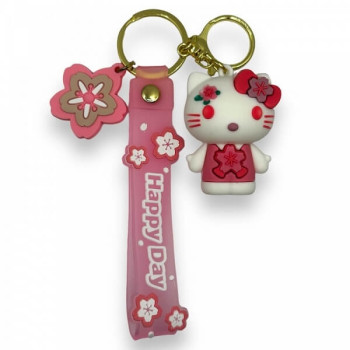 3D Μπρελόκ Σιλικόνης Hello Kitty - Hello Kitty 8 εκ.