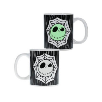 Paladone The Nightmare Before Christmas Κούπα Κεραμική Glows in the Dark Μαύρη 320ml