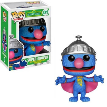 Funko POP Sesame Street - Super Grover 01 Vinyl Figure