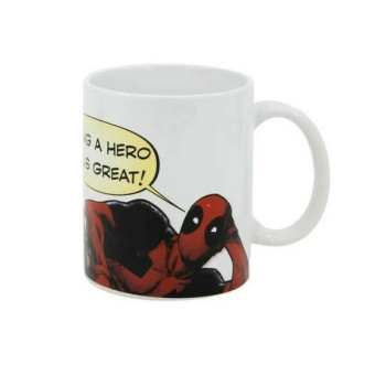 Stor Κεραμική Κούπα Deadpool Mug 325ml Λευκή 