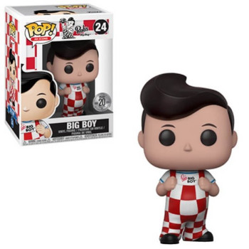 Funko POP Ad Icons Bob's Big Boy - Big Boy 24 Vinyl Figure Funko 20 Years Funniversary sticker