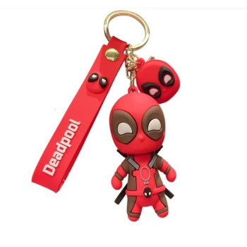 3D Μπρελόκ Σιλικόνης Marvel Super Heroes - Deadpool 8 εκ.