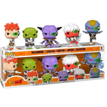 Funko POP Animation Dragon Ball Z - Recoome, Guldo, Ginyu, Jiece & Burter 5-Pack Vinyl Figures Exclusive