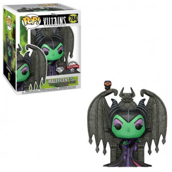 Funko POP Deluxe Disney Villains - Maleficent on Throne Diamond 784 Vinyl Figure Special Edition