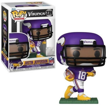 Funko POP NFL Vikings - Justin Jefferson 239 Vinyl Figure
