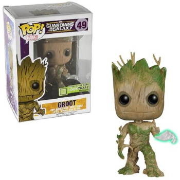 Funko POP Marvel Guardians of the Galaxy - Groot GitD 49 Bobble-Head Loot Crate Exclusive