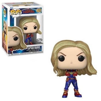 Funko POP Marvel Captain Marvel - Captain Marvel Diamond 427 Bobble-Head