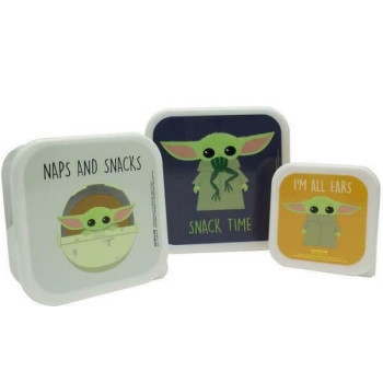 Paladone Πλαστικό Παιδικό Σετ Φαγητού Star Wars The Child