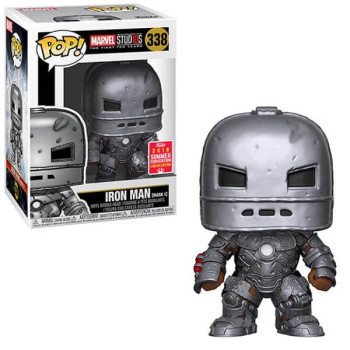 Funko POP Marvel Studios: The First Ten Years - Iron Man (Mark 1) 338 Bobble-Head 2018 Summer Convention Exclusive