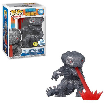 Funko POP Movies Godzilla Vs Kong - Mechagodzilla GitD 1076 Vinyl Figure Funko Shop Exclusive