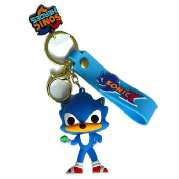 3D Μπρελόκ Σιλικόνης Sonic the Hedgehod - Sonic 8 εκ.