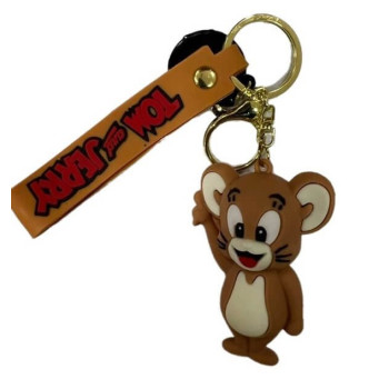 3D Μπρελόκ Σιλικόνης Tom and Jerry - Jerry 8 εκ.