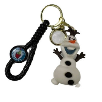 3D Μπρελόκ Σιλικόνης Disney - Olaf 8 εκ. 