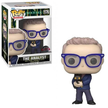 Funko POP Movies The Matrix Resurrections - The Analyst 1176 Vinyl Figure Special Edition