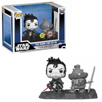 Funko POP Movies Star Wars Deluxe - The Ronin and B5-56 GiTD 502 Bobble-Head