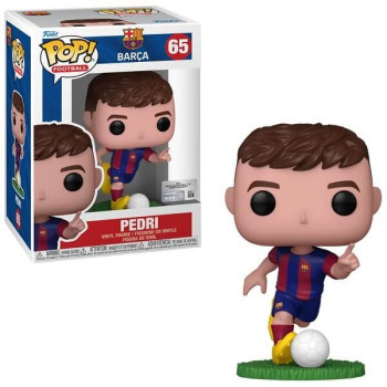 Funko Pop Football FC Barcelona - Pedri 65 Vinyl Figure 