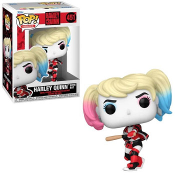 Funko POP Heroes Harley Quinn - Harley with bat 451 Vinyl Figure