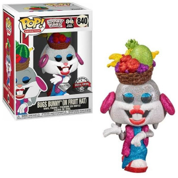 Funko POP Animation Looney Tunes - Bugs Bunny (In Fruit Hat) Diamond 840 Vinyl Figure Special Edition