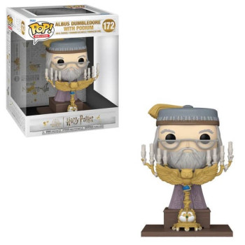 Funko POP Deluxe Harry Potter - Albus Dumbledore with Podium 172 Vinyl Figure