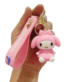 3D Μπρελόκ Σιλικόνης My Melody - Melody 8 εκ.