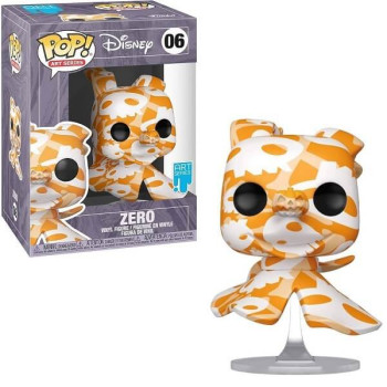 Funko POP Art Series Disney Nightmare Before Christmas - Zero 06 Vinyl Figure Special Edition Exclusive
