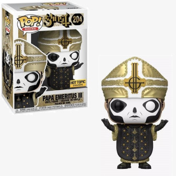 Funko POP Rocks Ghost - Papa Emeritus III 204 Vinyl Figure Hot Topic Exclusive