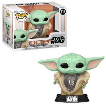Funko POP Star Wars - Grogu with Armor 712 Bobble-Head
