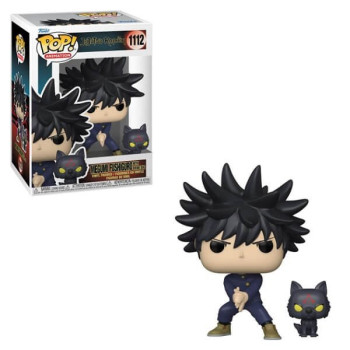 Funko POP Animation Jujutsu Kaisen - Megumi Fushiguro with Divine Dog 1112 Vinyl Figure