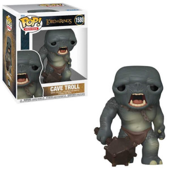 Funko POP Movies The Lord of the Rings - Cave Troll 1580 Super-sized 6" Vinyl Figure