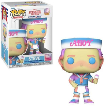 Funko POP Television Stranger Things - Steve (Scoops Ahoy) 1545 Vinyl Figure