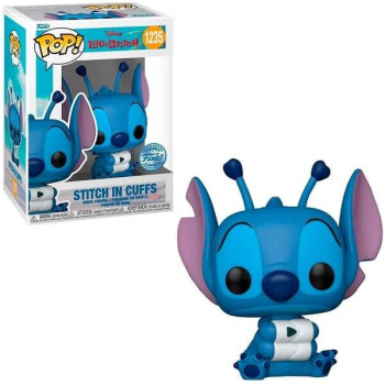 Funko Pop Disney Lilo & Stitch - Stitch in Cuffs 1235 Vinyl Figure Special Edition