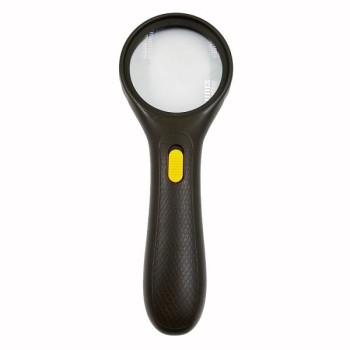 Μεγεθυντικός Φακός Χειρός 75mm x2.5 με Ισχυρό Led Φωτισμό
