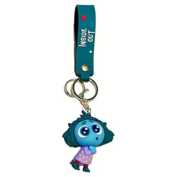 3D Μπρελόκ Σιλικόνης Inside Out - Envy - 8 εκ.