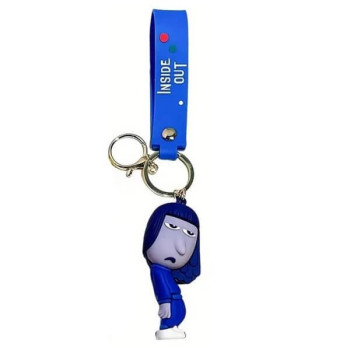 3D Μπρελόκ Σιλικόνης Inside Out - Ennui - 8 εκ.