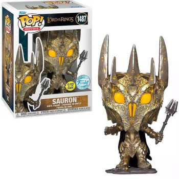 Funko POP Movies The Lord of the Rings - Sauron GitD 1487 Vinyl Figure Special Edition Exclusive