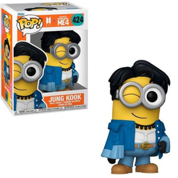 Funko POP BTS x Despicable Me 4 - Jung Kook 424 Vinyl Figure