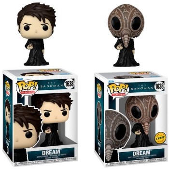 Funko POP Bundle of 2 Television The Sandman - Dream 1638 & Chase Vinyl Figures