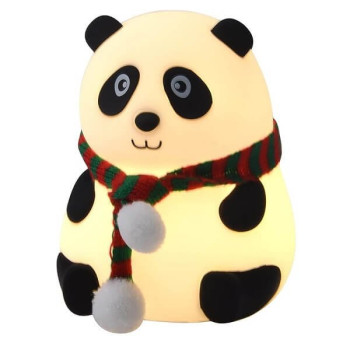 Μαλακό Επαναφορτιζόμενο Φωτιστικό Σιλικόνης Πάντα - Cute Panda Night Light