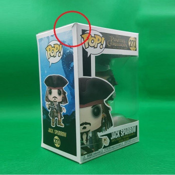 Funko POP Movies Pirates of the Caribbean - Jack Sparrow 273 Vinyl Figure Damaged Box