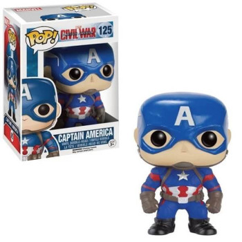 Funko POP Movies Captain America Civil War - Captain America 125 Vinyl Figure