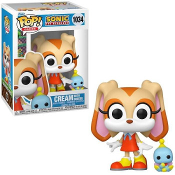 Funko POP Games Sonic the Hedgehog - Cream with Cheese 1035 Vinyl Figure 