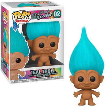 Funko POP Good Luck Trolls - Teal Troll 02 Vinyl Figure 