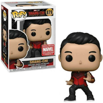 Funko POP Marvel Shang-Chi and the Legend of the Ten Rings - Shang-Chi 879 Bobble-Head Marvel Collector Corps Exclusive