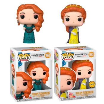 Funko POP Television Bundle of 2 Bridgerton - Penelope Featherington & Chase 1663 Vinyl Figure 