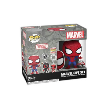 Funko POP! Marvel Gift Set - Spider-Man 956 Bobble-Head Special Edition