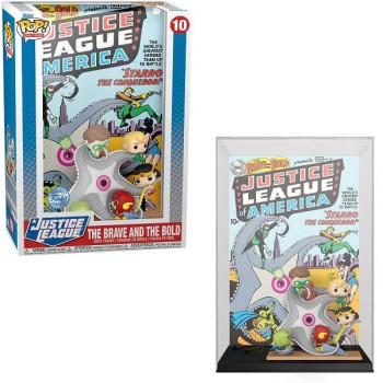 Funko POP Comic Covers DC Heroes - Justice League The Brave and the Bold 10 Vinyl Figure Special Edition
