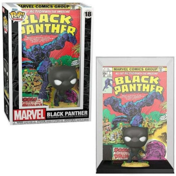 Funko POP Comic Covers Marvel Black Panther - Black Panther 18 Vinyl Figure