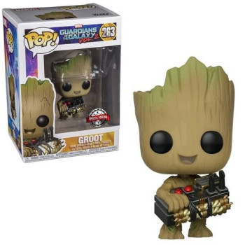 Funko POP Marvel Guardians of the Galaxy vol. 2 - Groot 263 Bobble-Head Special Edition