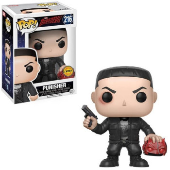 Funko POP Marvel Daredevil - Punisher Chase 216 Bobble-Head